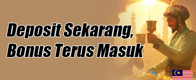Bonus Selamat Datang 100% promotion banner